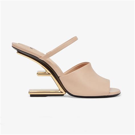 fendi heel sandals|fendi high heels sandals.